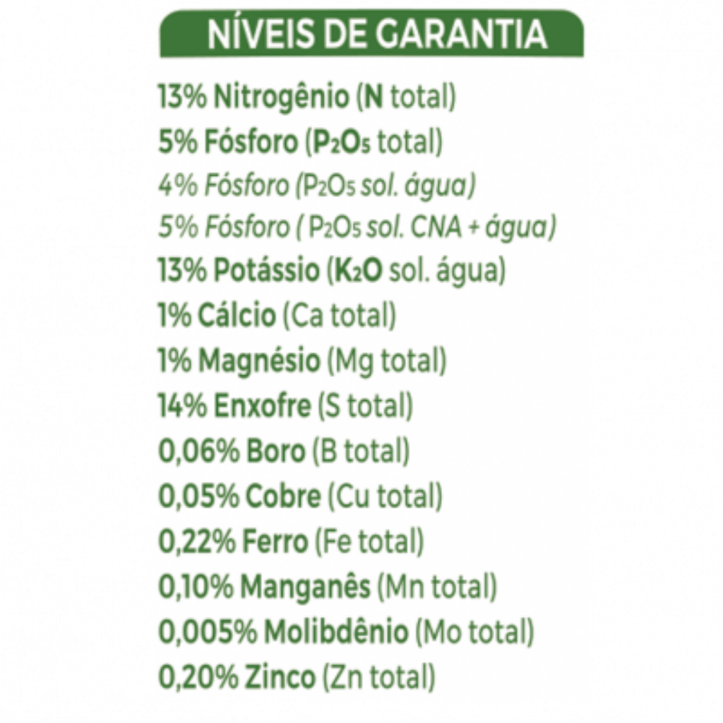 Bula do Fertilizante Forth Jardim 400g