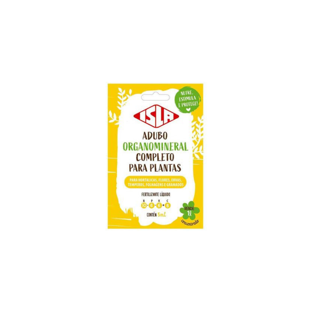 Adubo Organomineral Para Plantas Solúvel - Isla