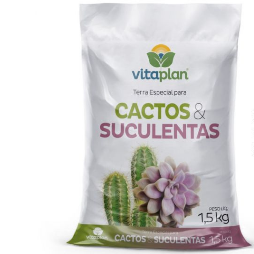 Terra Especial Para Cactos e Suculentas 1,5Kg