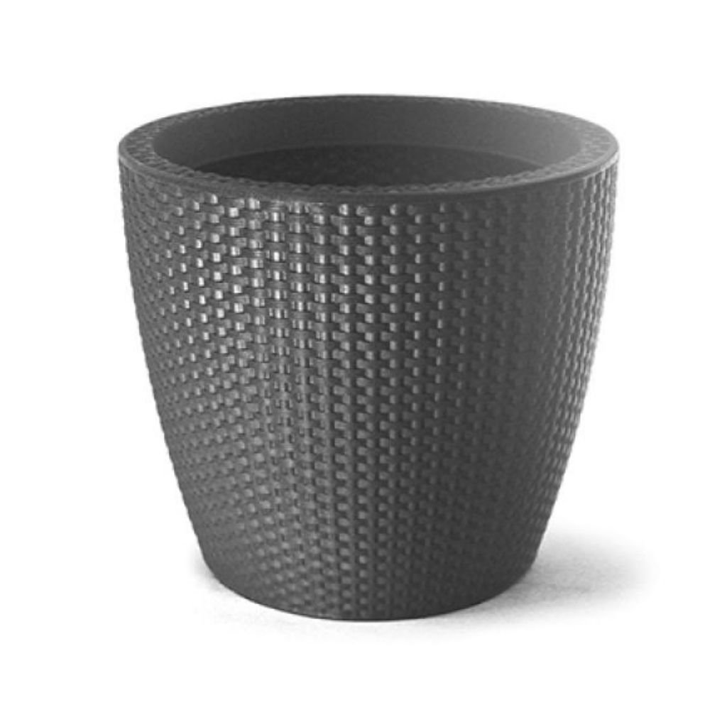 Vaso Treccia Redondo 20L Preto