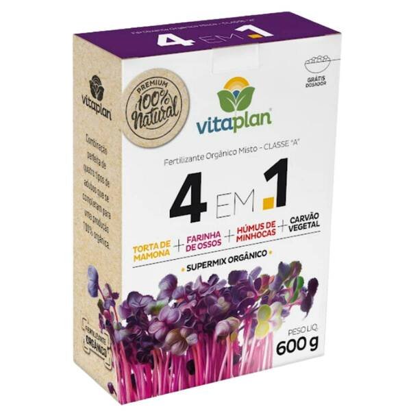 Fertilizante Supermix Orgânico 4 em 1