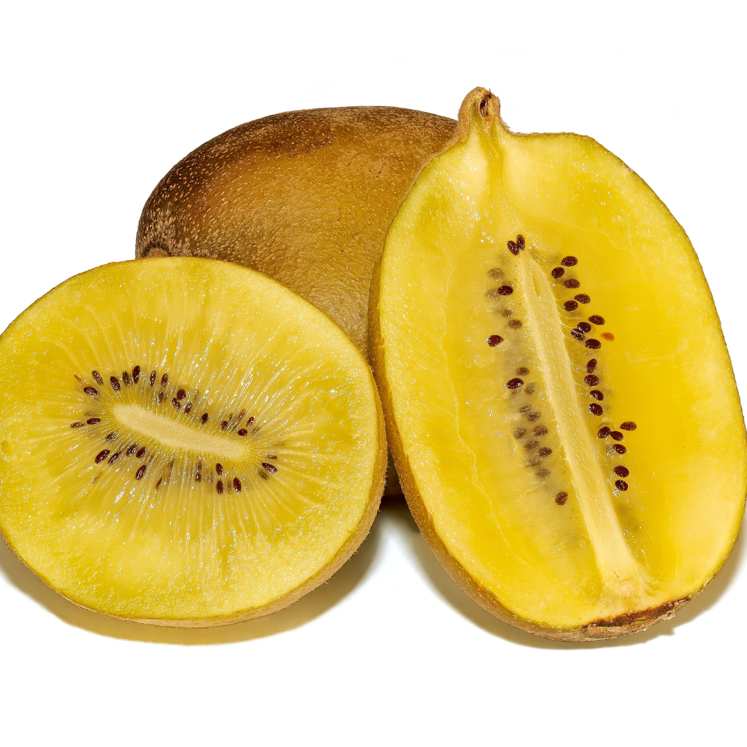 pé de kiwi com frutos grandes e saborosos