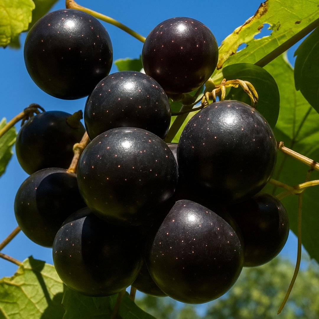 p&eacute; de uva jabuticaba com frutos ex&oacute;ticos