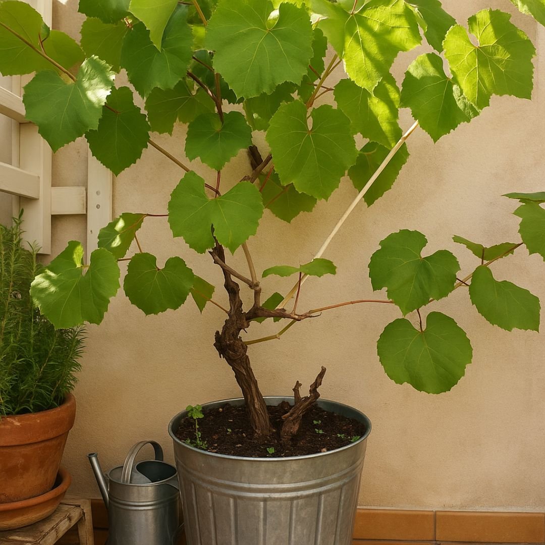 muda de uva isis com frutos doces