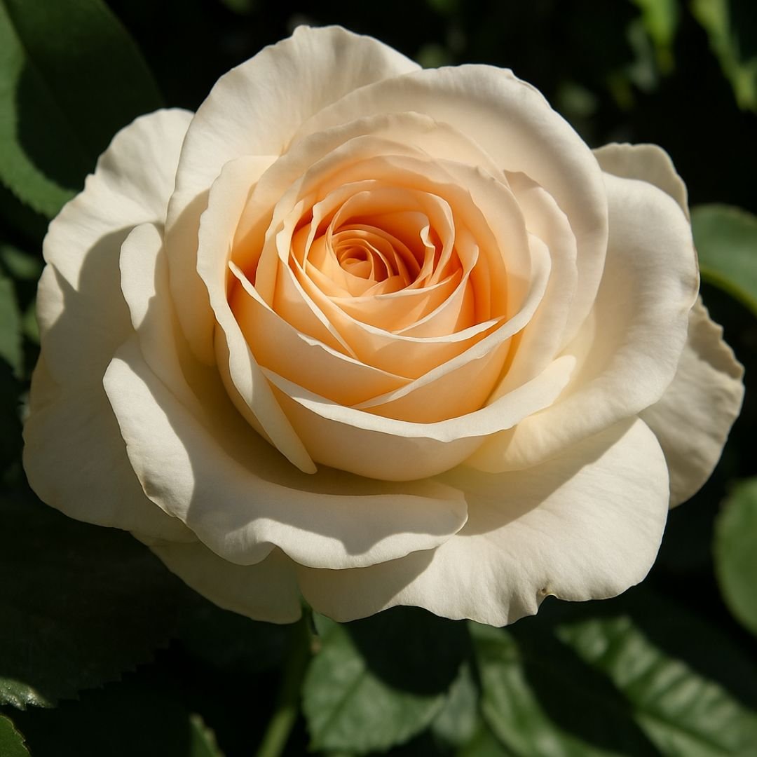 Roseira salmão com branco cultivada em vaso roseira salmão com branco ideal para vaso e quintal