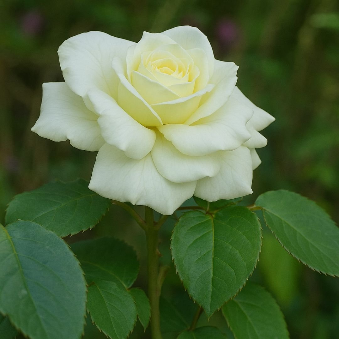 Pé de Roseira Branca com Flores Grandes pé de roseira branca com flores grandes