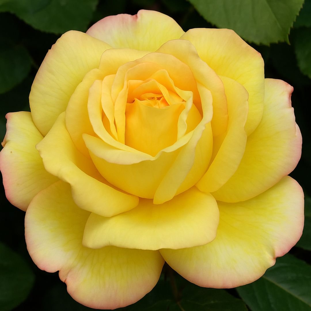 Muda de Roseira Amarela Mesclada 5
