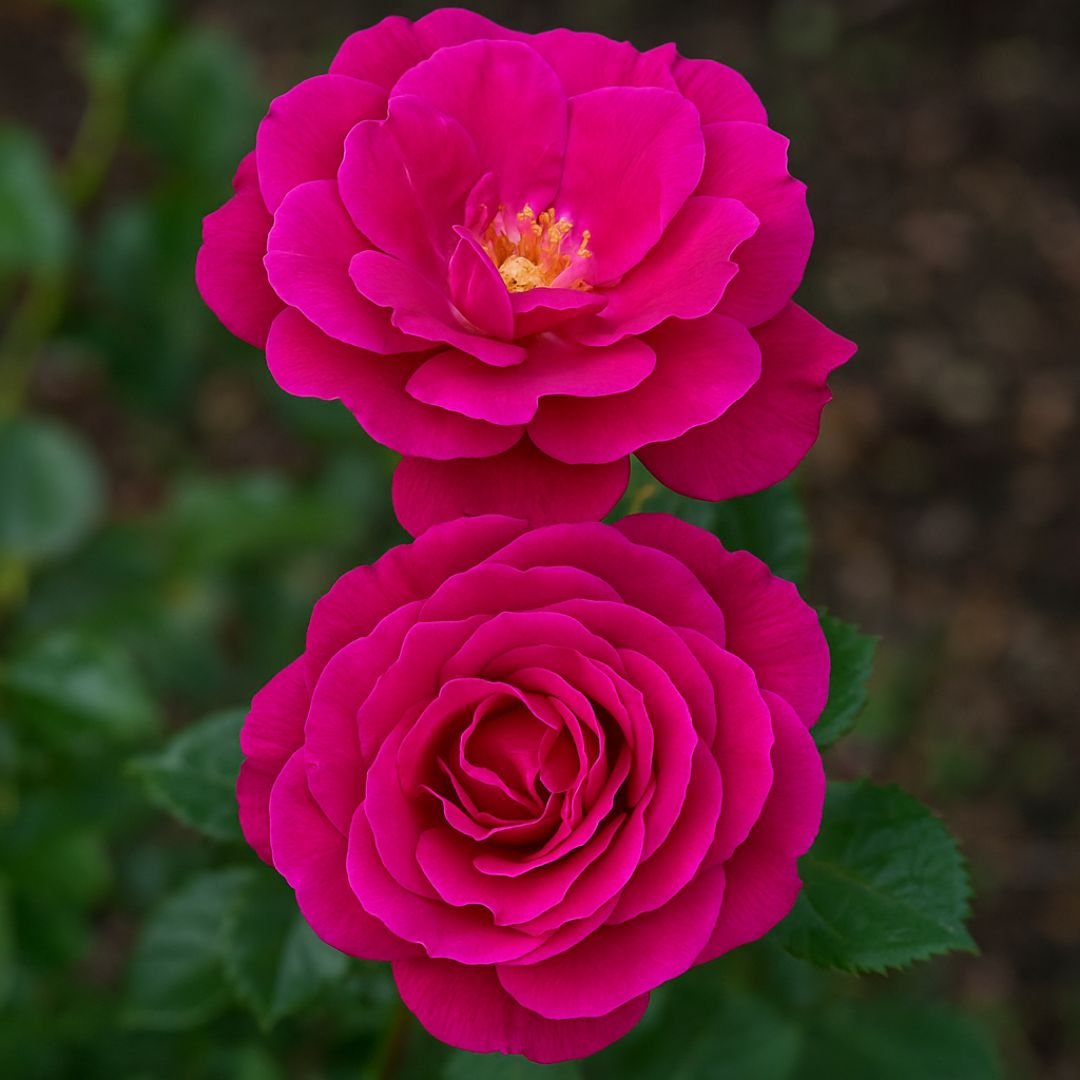 Muda de Roseira Vermelho Magenta Enxertada muda de roseira vermelho magenta que frutifica cedo
