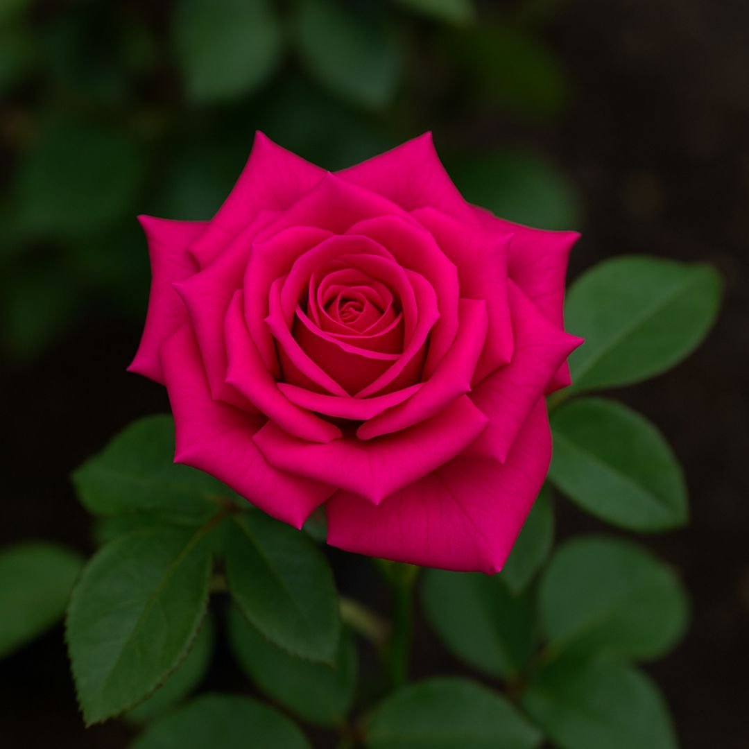 roseira pink intenso ideal para vaso ou quintal