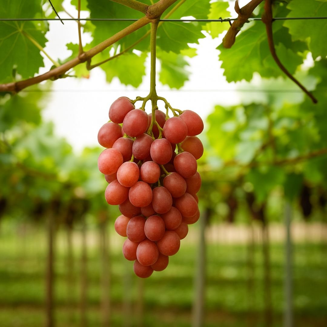muda de uva rubi que frutifica cedo