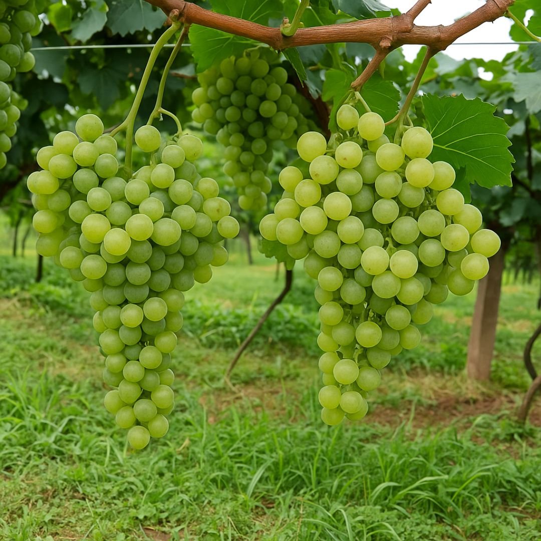 Planta de uva lorena com cachos maduros uva lorena ideal para cultivo e vinhos