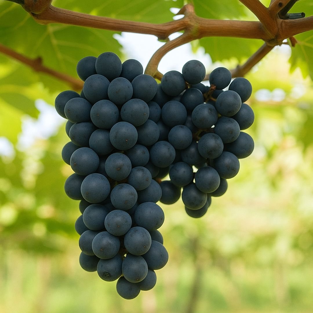 p&eacute; de uva magna com frutos grandes