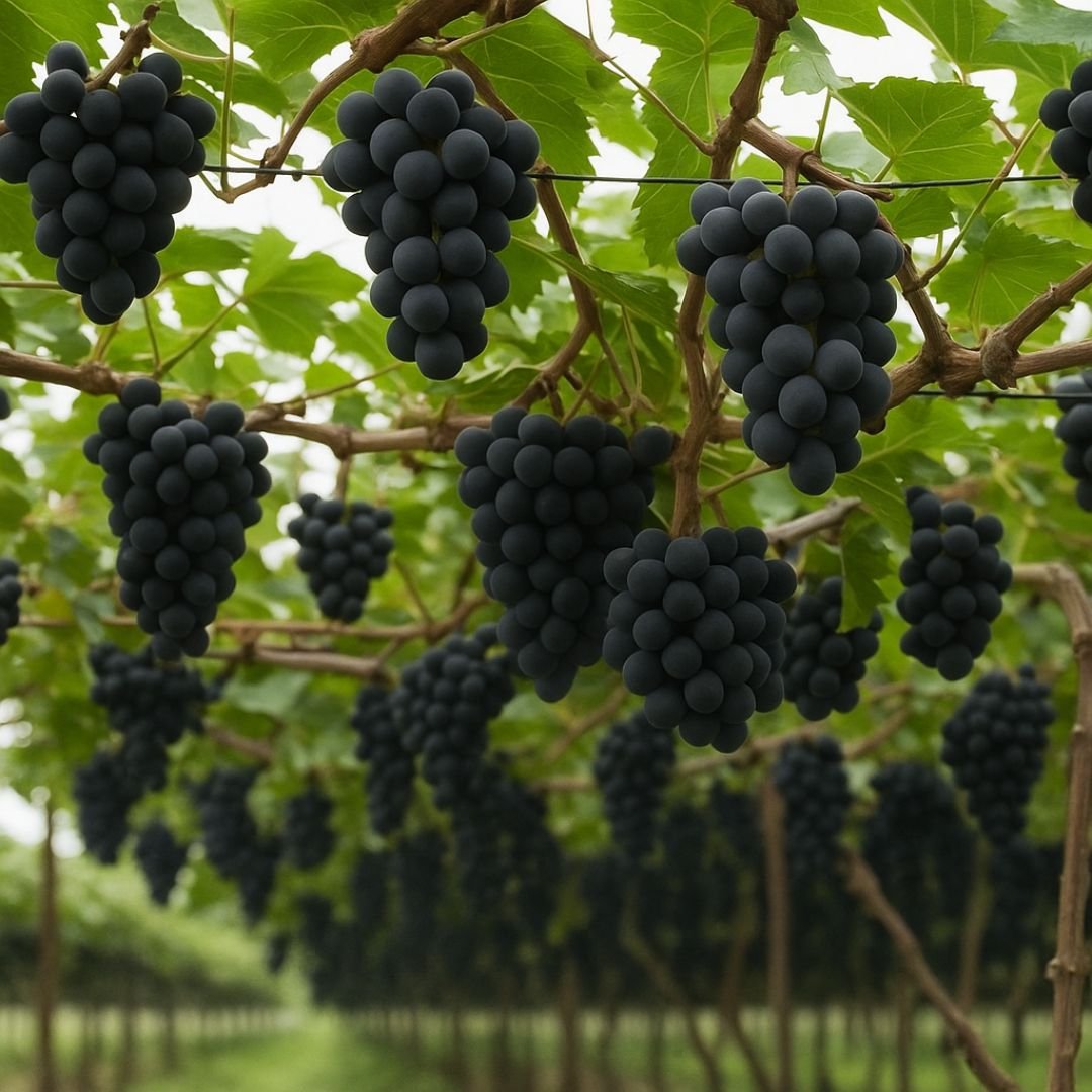 muda de uva n&uacute;bia que frutifica cedo