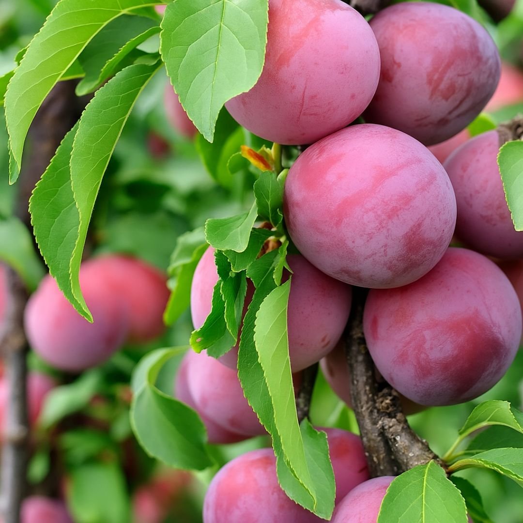 muda de ameixa reubennel com frutifica&ccedil;&atilde;o precoce
