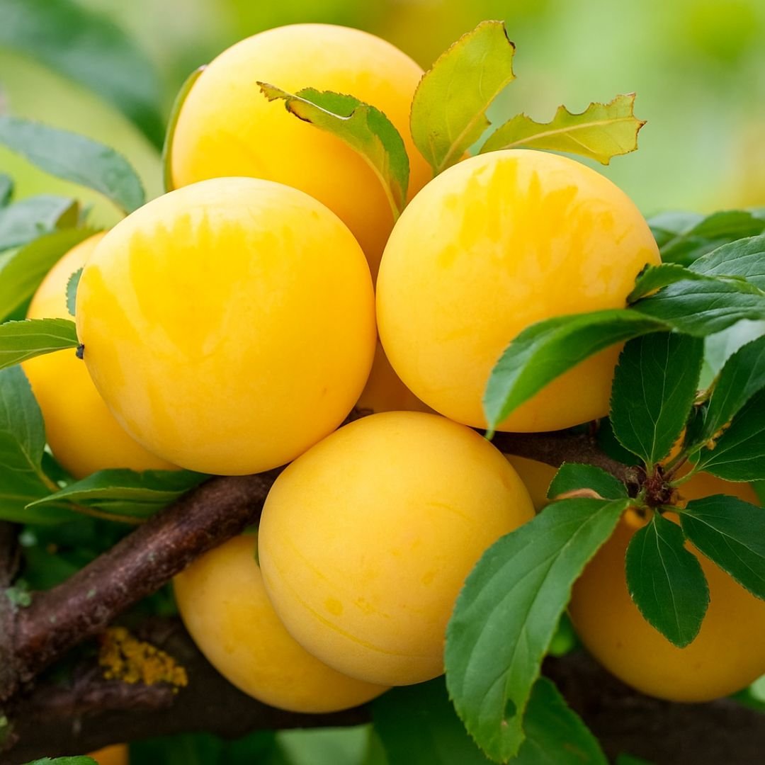 p&eacute; de ameixa cora&ccedil;&atilde;o de boi com frutos grandes