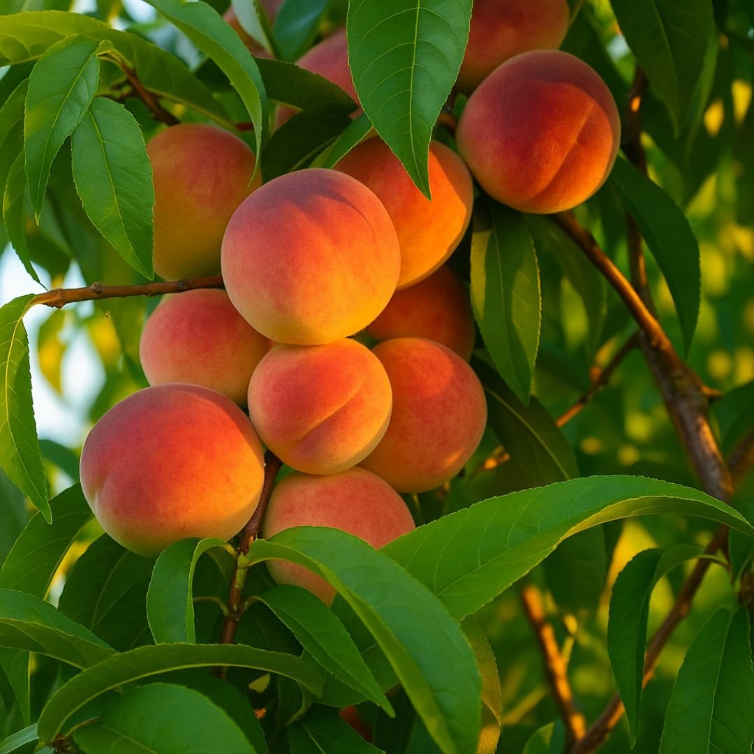 muda de pêssego precocinho que frutifica cedo