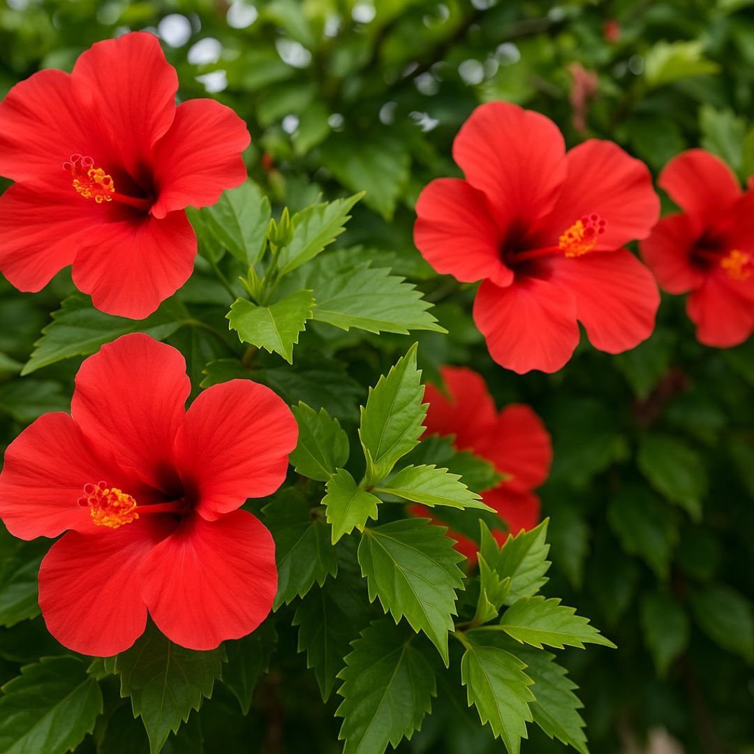 Muda de Hibisco Ornamental (Hibiscus rosa-sinensis) - Pronta  Plantio