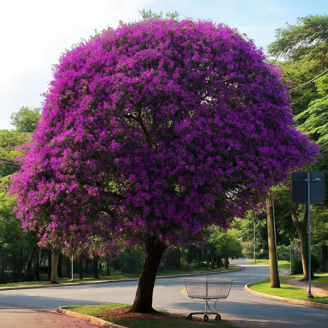 quaresmeira ideal para quintal ou s&iacute;tio