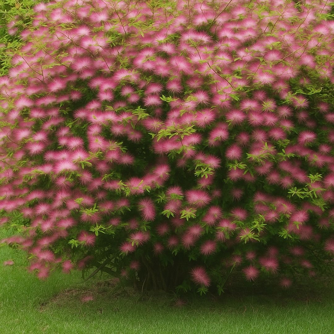 muda de caliandra flor do cerrado que atrai aves