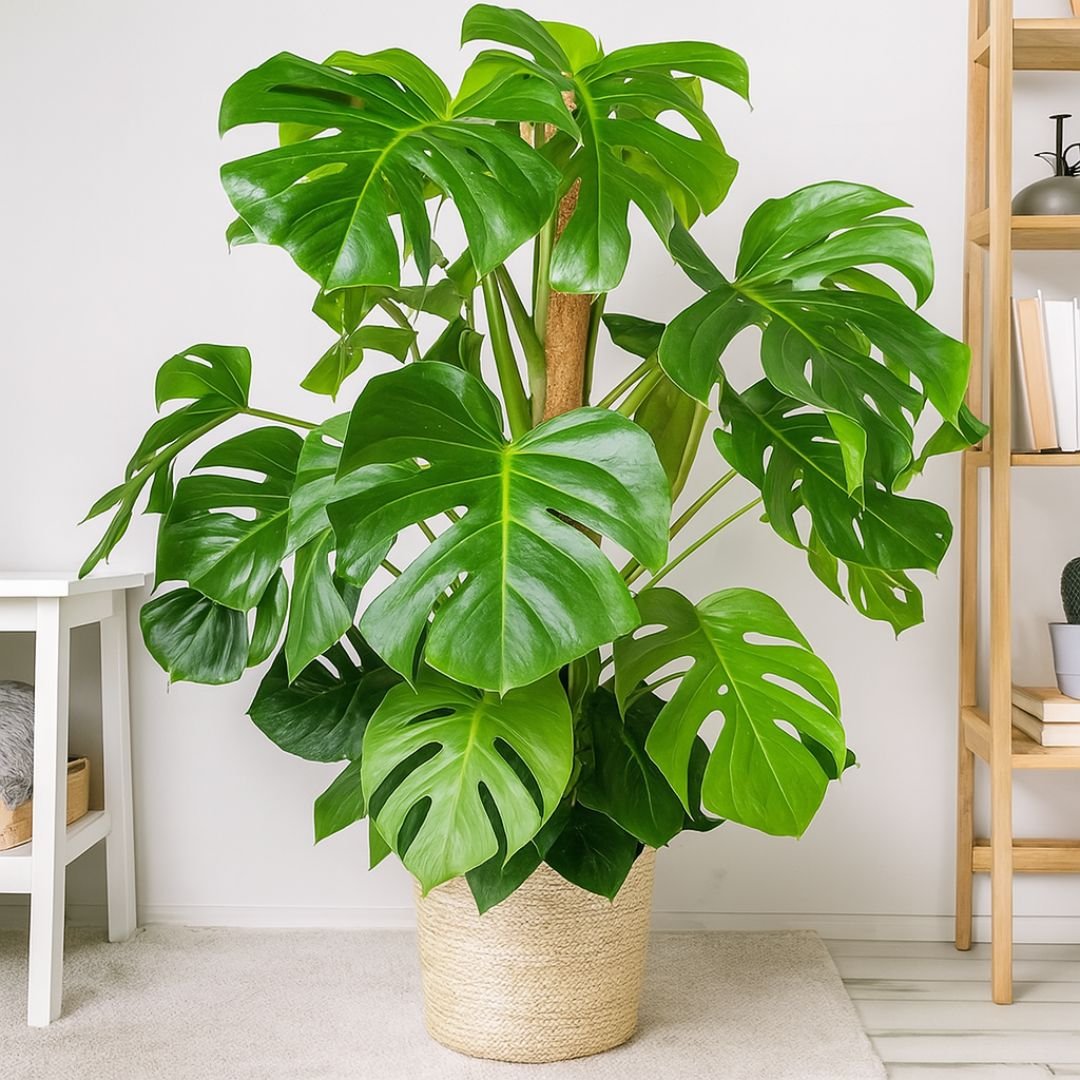 Muda de Costela-de-Adão com Folhagem Tropical muda de costela-de-adão com folhagem tropical