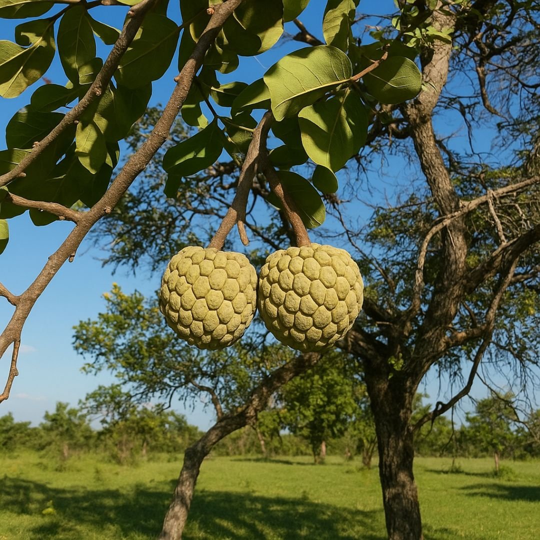 p&eacute; de araticum com frutos grandes
