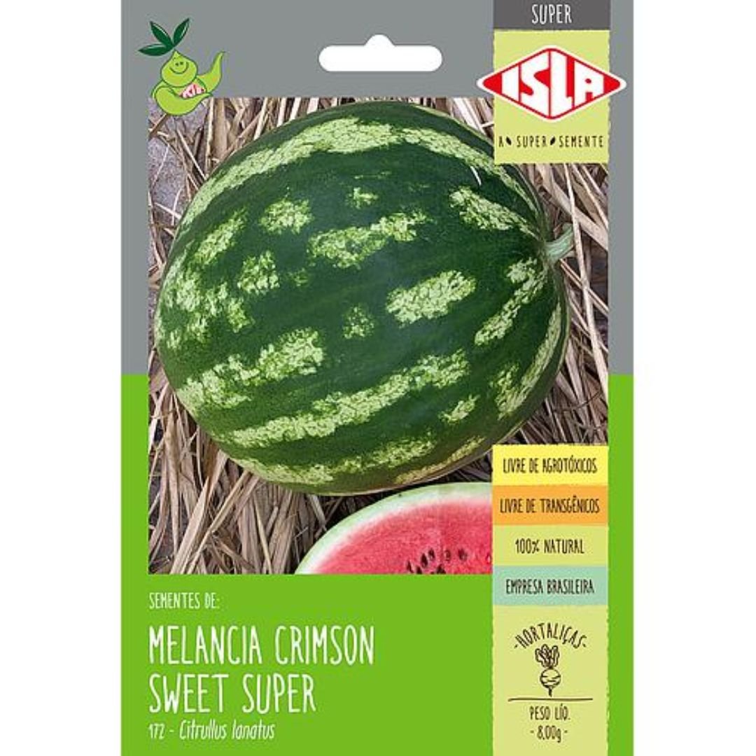 semente de melancia crimson sweet