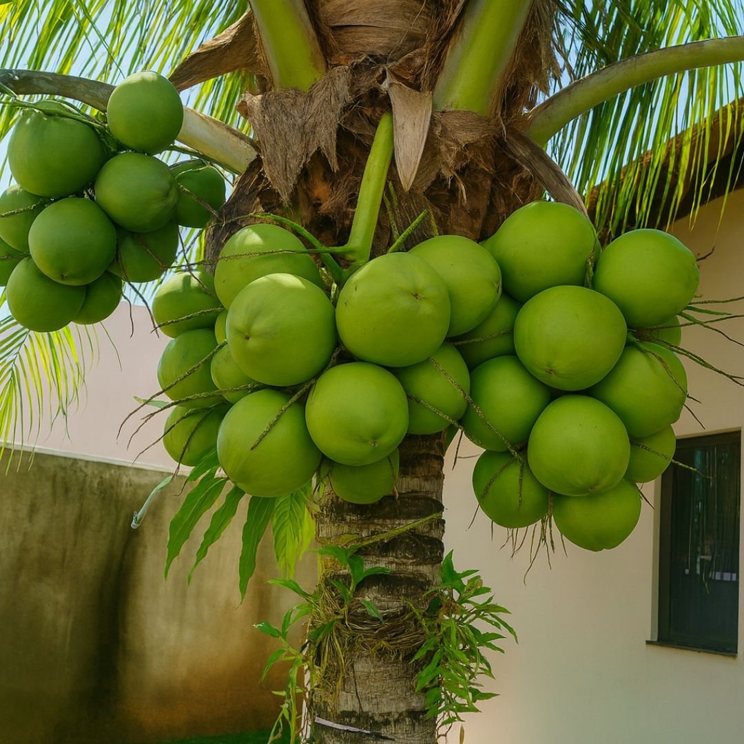 coco da Bahia an&atilde;o ideal para quintal ou jardim