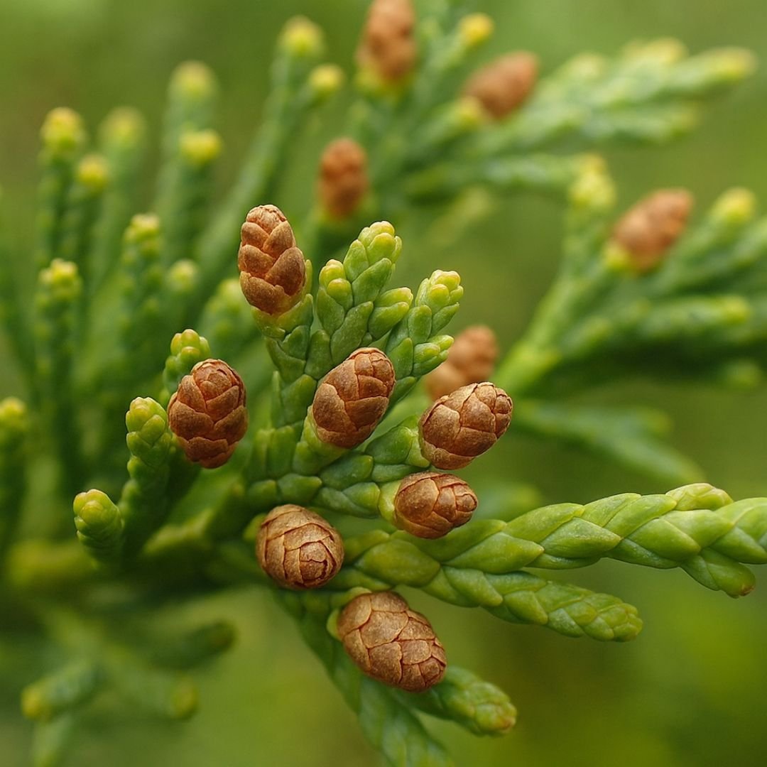 cipreste kaizuka formando cerca viva