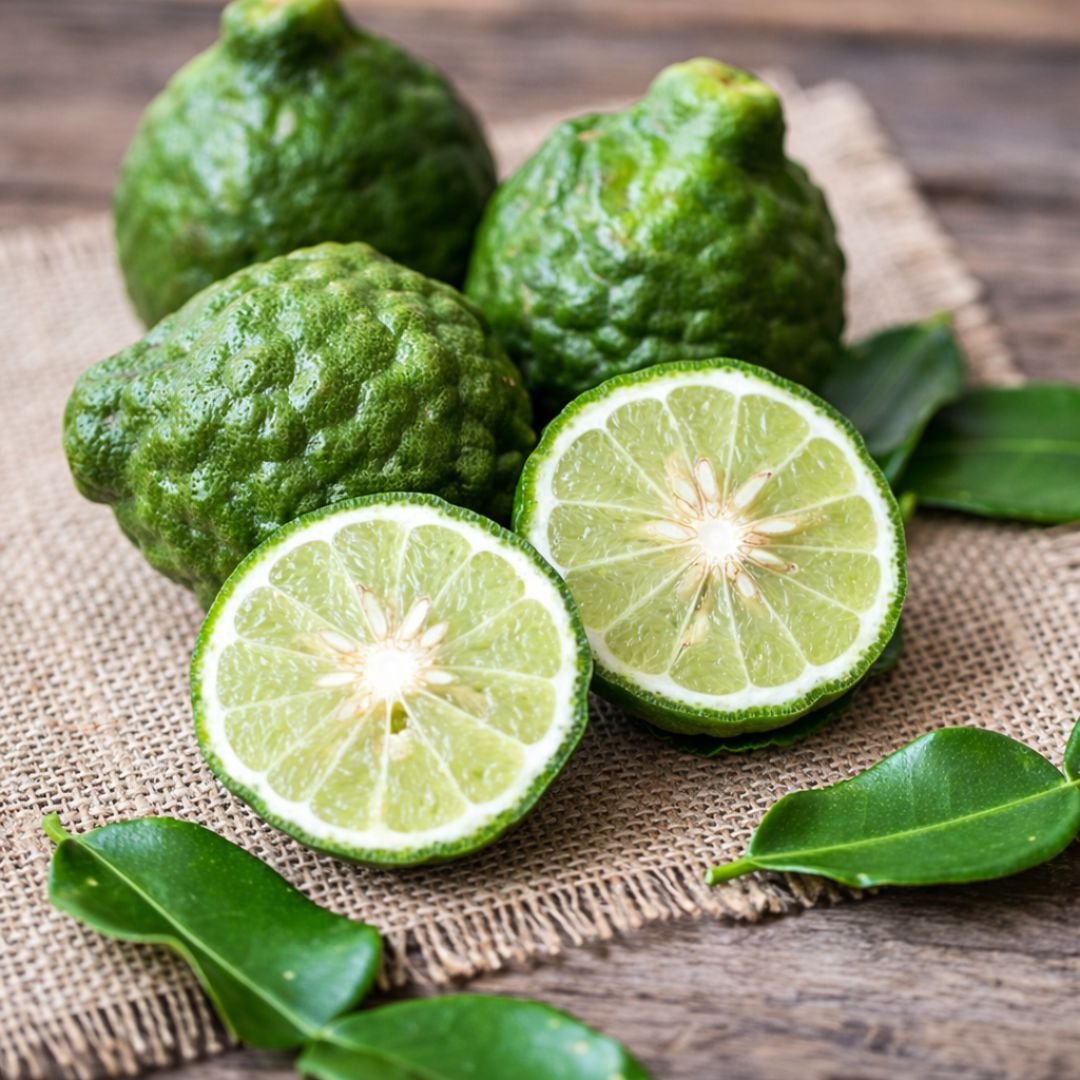 Muda de Limão Kaffir (Citrus hystrix) para o Plantio Doméstico