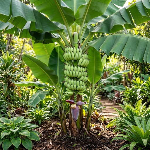 Muda de Banana Prata (Musa acuminata x Musa balbisiana) Legítima