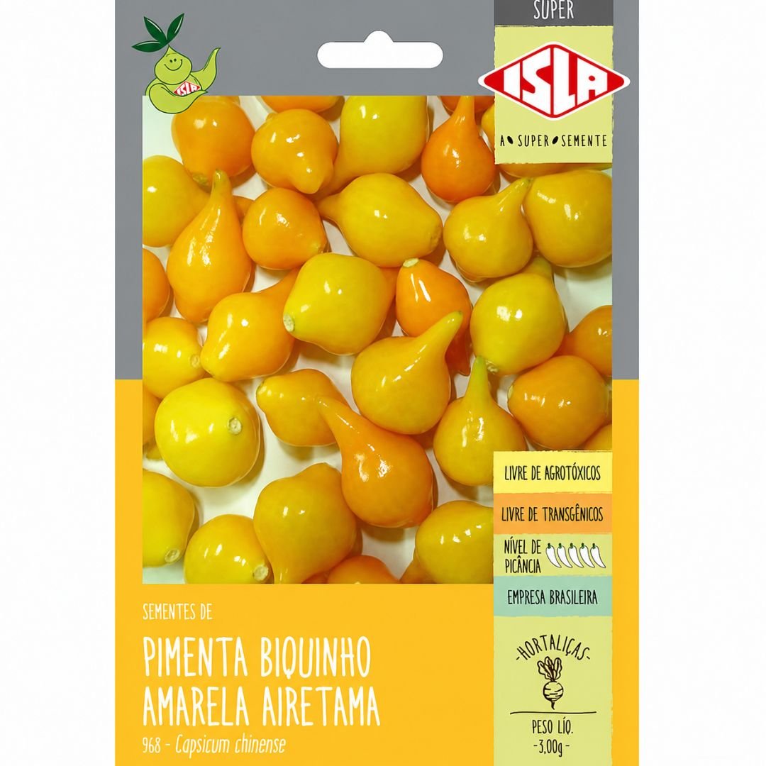 Pimenta Biquinho Amarela Airetama