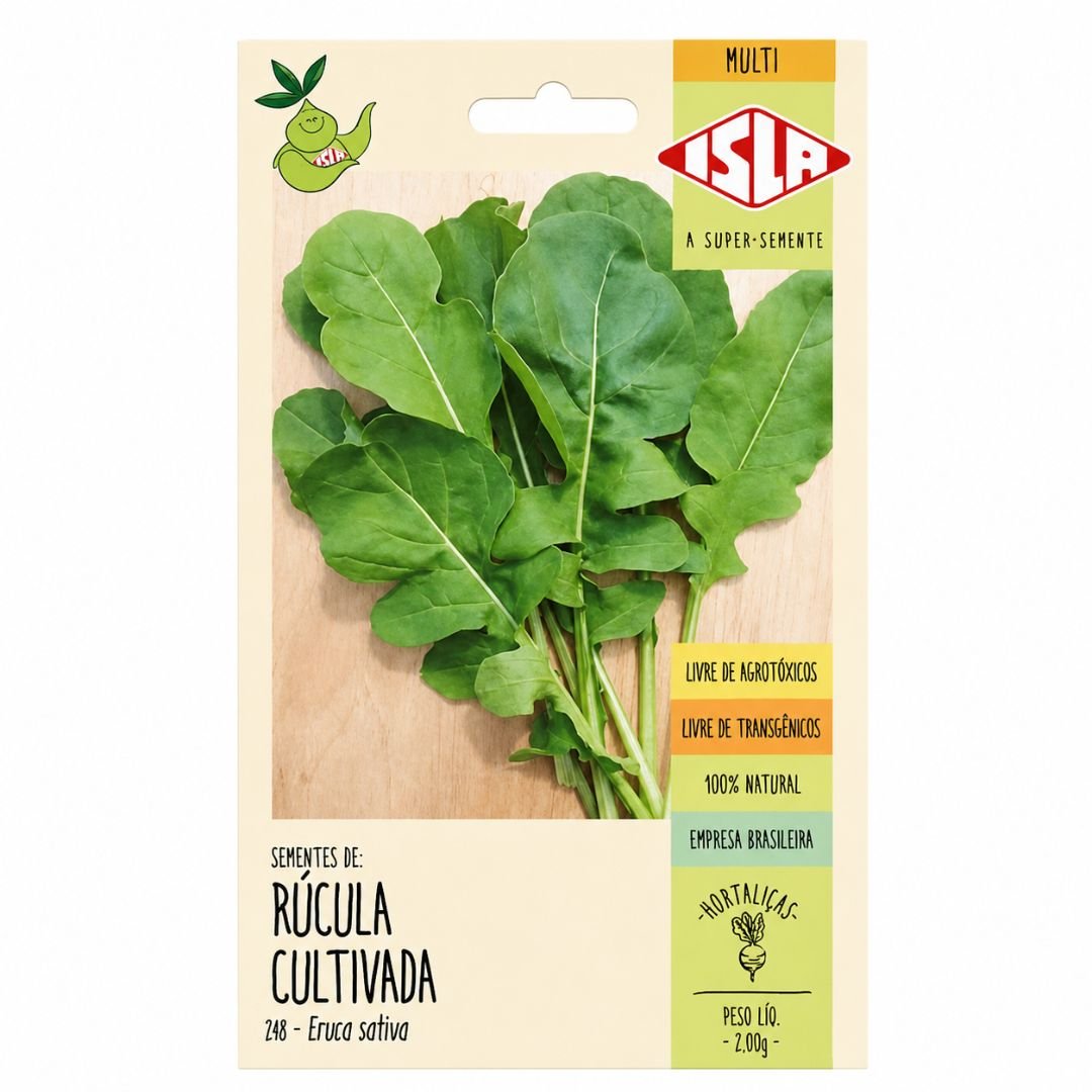 semente rucula cultivada
