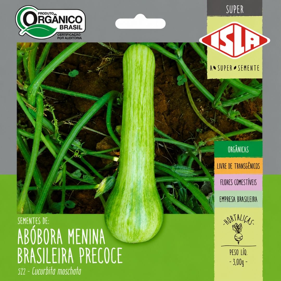 Semente de Abóbora Brasileira Precoce